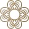 Ekena Millwork Cohen Wood Fretwork Pierced Ceiling Medallion, Hickory, 20"OD x 6 7/8"ID x 1/4"T CMWP20X20X0250COHI - alternate 3